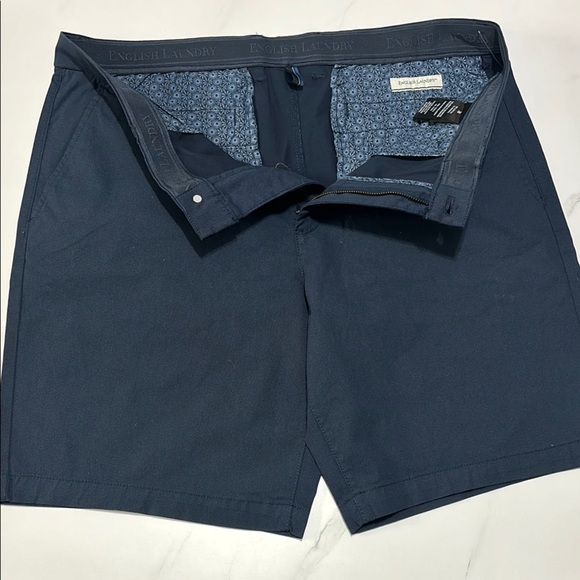 English Laundry Blue Men's Shorts - Picture 2 of 4